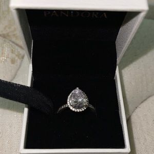 Pandora Tear Drop Ring